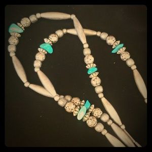 Vintage Ethnic Turquoise Necklace